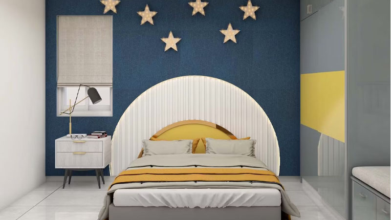 Desain Kamar Tidur Anak Laki Laki Tema Modern