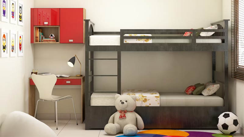 Desain Kamar Tidur Anak Minimalis Modern