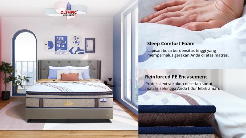 Kasur Springbed Eden Olympic Terbaik