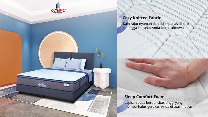 Kasur Springbed Minerva Olympic Terbaik