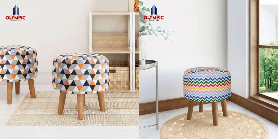 Sofa Bulat Mushroom Stool ruang tamu minimalis